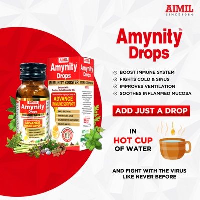 Amynity Drops 25 ml (Aimil), Pack of 1