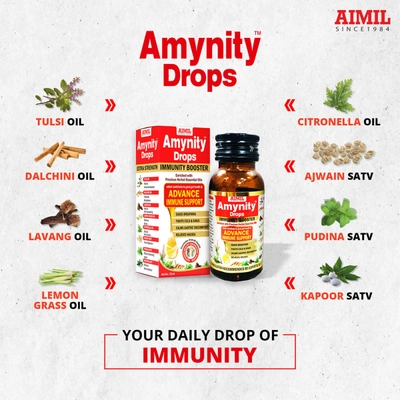 Amynity Drops 25 ml (Aimil), Pack of 1