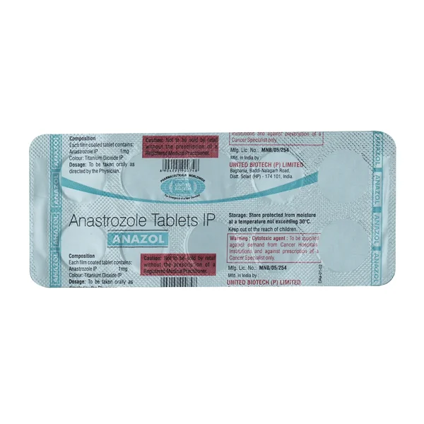 Anazol 1 mg Tablet 10's