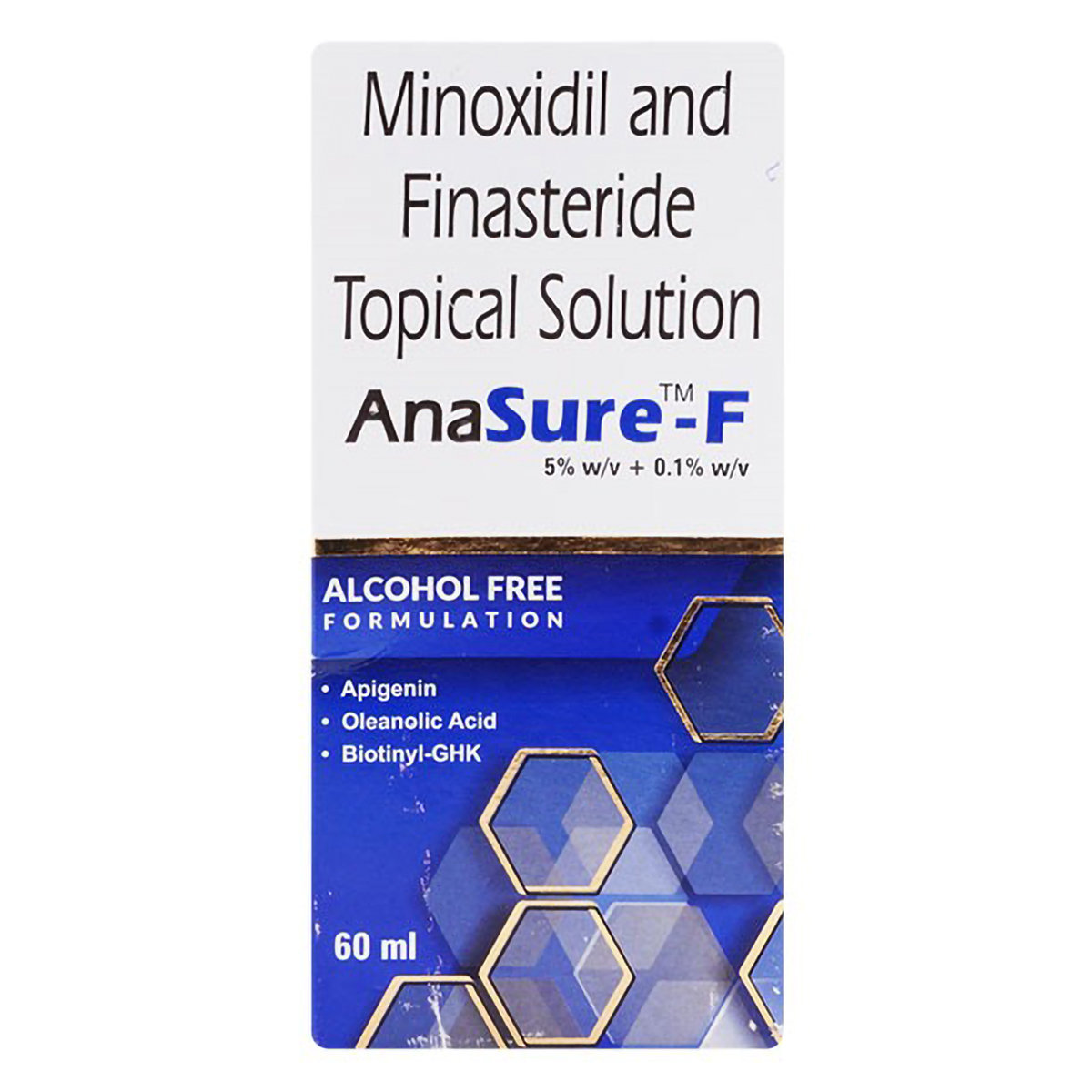 Anasure-F Topical Solution 60 ml, Pack of 1 SOLUTION Anasure-F Topical Solution 60 ml, Pack of 1 SOLUTION