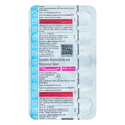 Anafortan New Tablet 15's, Pack of 15 TabletS