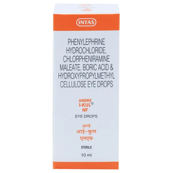 Andre I-Kul NF Eye Drops 10 ml, Pack of 1