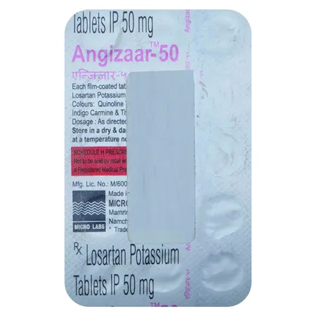 Angizaar-50 Tablet 15's