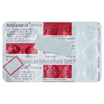 Angizaar-H Tablet 15's, Pack of 15 TabletS