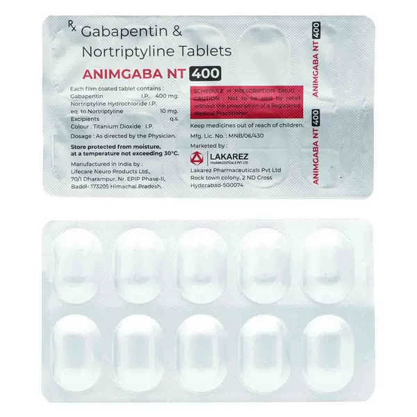 Animgaba NT 400 Tablet 10's