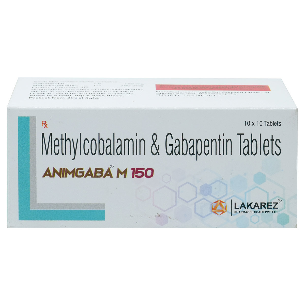 Animgaba M 150 Tablet 10's, Pack of 10 TabletS Animgaba M 150 Tablet 10's, Pack of 10 TabletS