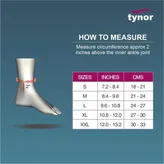 Tynor Anklet Comfeel XXL, 1 Pair, Pack of 1