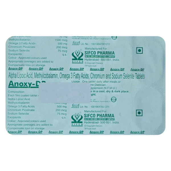 Anoxy-DP Tablet 10's