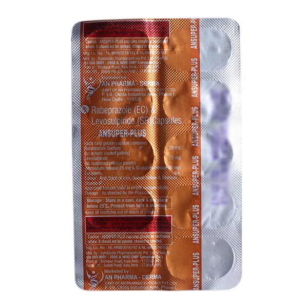 Ansuper Plus Capsule 10's, Pack of 10