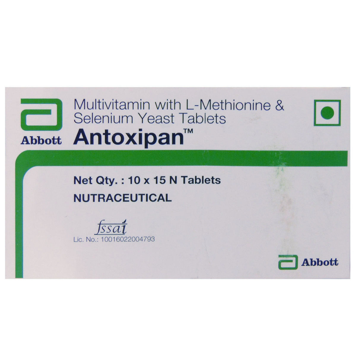 Buy Antoxipan Tablet 15's Online