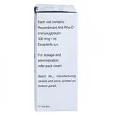 AntiD 300mcg/ml Injection 1's, Pack of 1 Injection