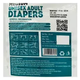 Apollo Life Unisex Adult Diapers Medium, 2 Count, Pack of 1