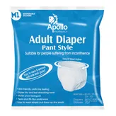 Apollo Pharmacy Adult Diaper Pants Medium, 1 Count, Pack of 1