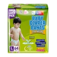 Apollo Life Baby Diaper Pants Large, 64 Count