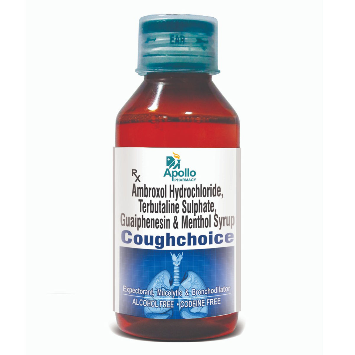Buy Apollo Pharmacy Coughchoice Syrup, 100 ml Online