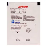 Apcod Sachet 5 gm, Pack of 1 GRANULES
