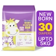 Apollo Essentials Extra Absorb Baby Diapers New Born, 30 Count