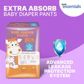 Apollo Essentials Extra Absorb Baby Diaper Pants XL, 48 Count, Pack of 1