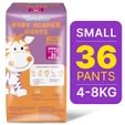 Apollo Essentials Extra Absorb Baby Diaper Pants Small, 36 Count