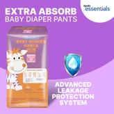 Apollo Essentials Extra Absorb Baby Diaper Pants Medium, 32 Count, Pack of 1