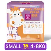 Apollo Essentials Extra Absorb Baby Diaper Pants Small, 15 Count, Pack of 1