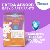 Apollo Essentials Extra Absorb Baby Diaper Pants XL, 9 Count, Pack of 1