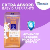 Apollo Essentials Extra Absorb Baby Diaper Pants XXL, 40 Count, Pack of 1
