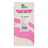 Apollo Pharmacy Diabetes &amp; Heel Pain Health Slipper For Women, Size-7, 1 Pair, Pack of 1