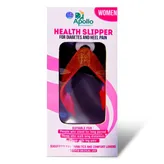 Apollo Pharmacy Diabetes &amp; Heel Pain Health Slipper for Women, Size-8, 1 Pair, Pack of 1