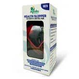 Apollo Pharmacy Diabetes &amp; Heel Pain Health Slipper for Men, Size-9, 1 Pair, Pack of 1