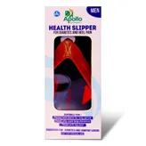 Apollo Pharmacy Diabetes &amp; Heel Pain Health Slipper For Men, Size-8, 1 Pair, Pack of 1