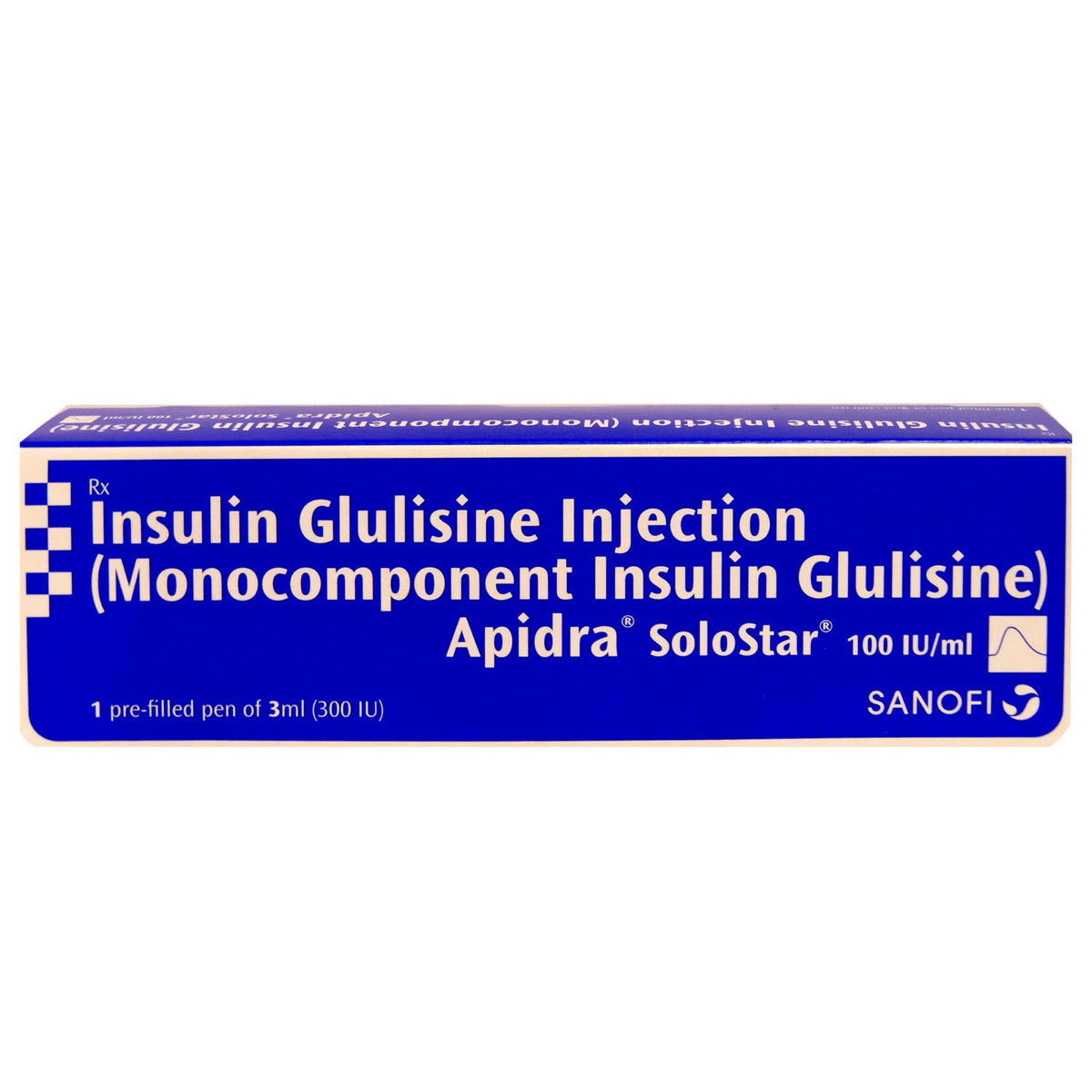 Buy Apidra Solostar 100IU/ml Injection 3 ml Online