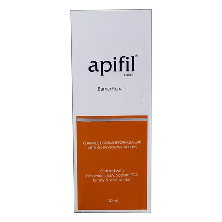 Apifil Lotion 100 ml | Hesperidine, GLA, Sodium PCA | Intensive Ceramide Barrier Repair Lotion | For Atopic Dermatitis | For Dry & Sensitive Skin