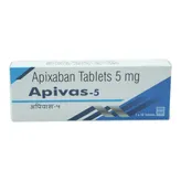Apivas-5 Tablet 10's, Pack of 10 TABLETS