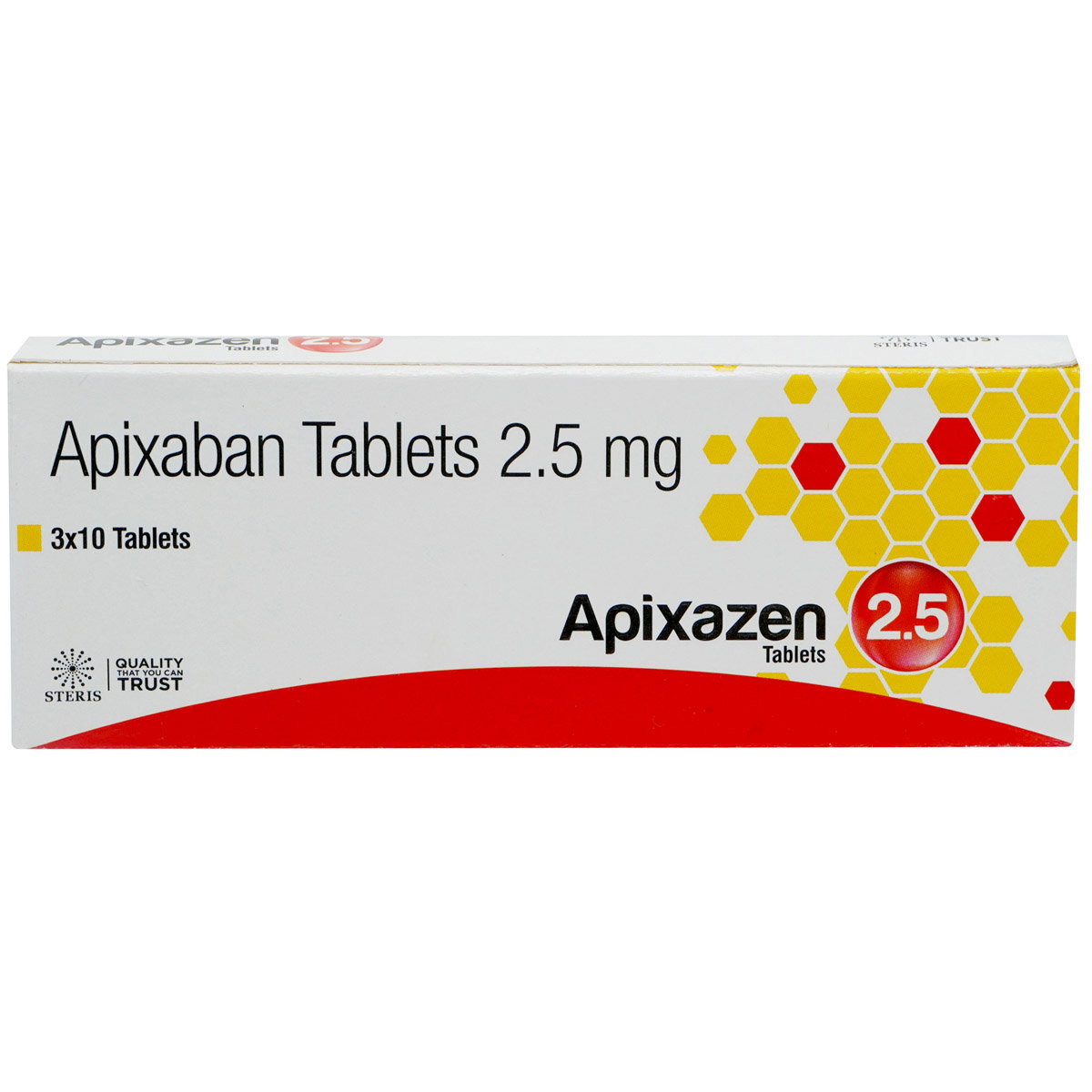 Apixazen 2.5 Tablet 10's, Pack of 10 TabletS Apixazen 2.5 Tablet 10's, Pack of 10 TabletS