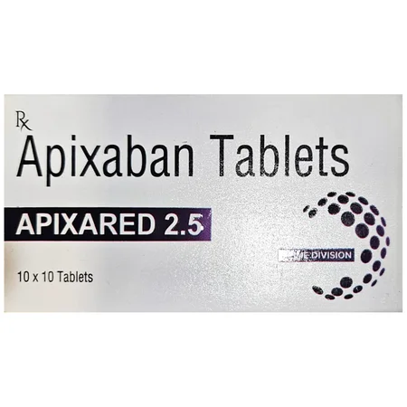 Apixared 2.5 Tablet 10's