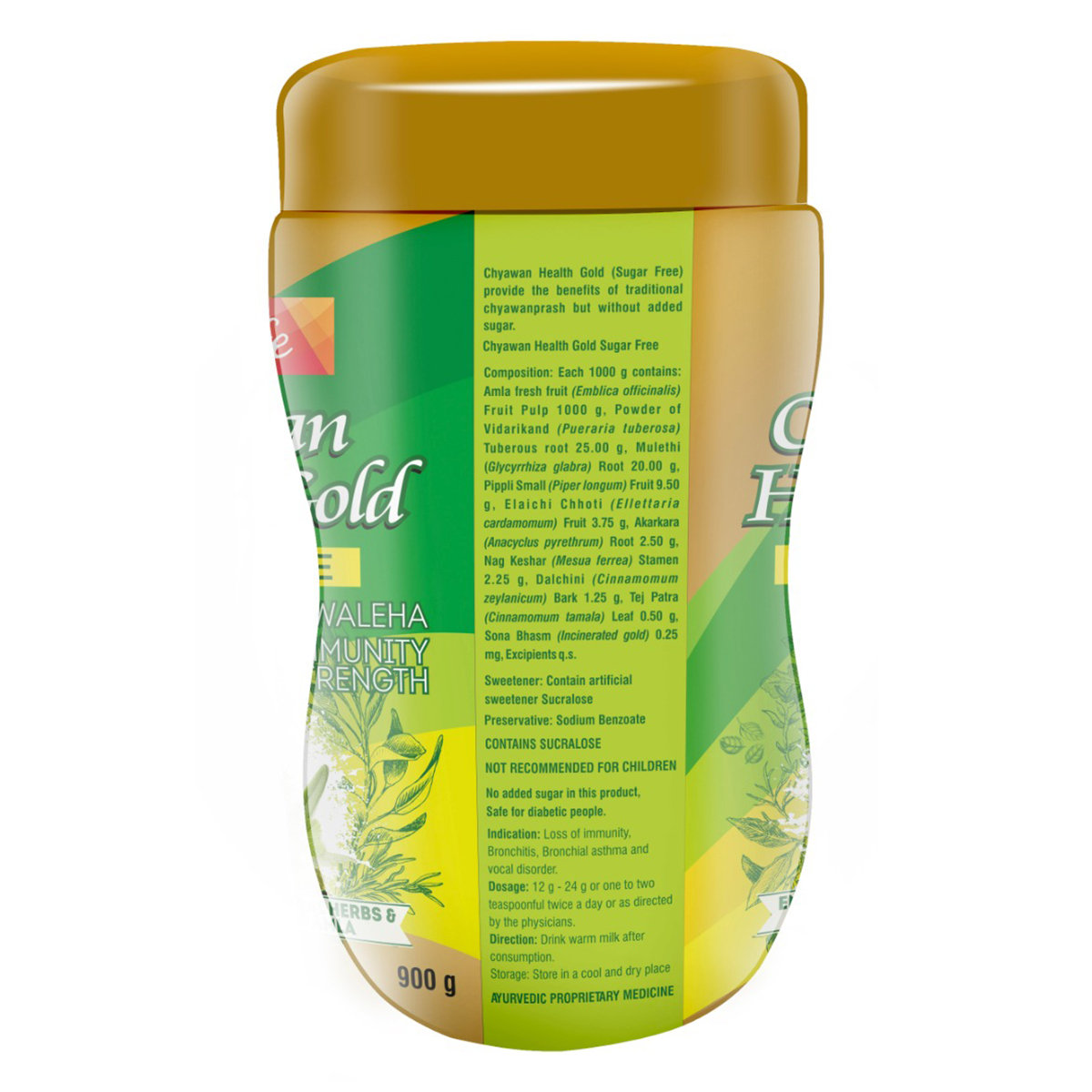 Apollo Life Chyawan Health Gold Sugar Free Chyawanprash, 900 gm, Pack of 1 Apollo Life Chyawan Health Gold Sugar Free Chyawanprash, 900 gm, Pack of 1