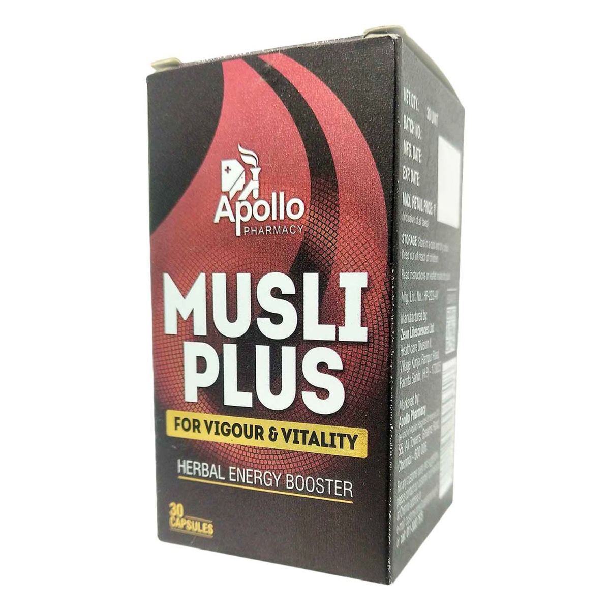 Buy Apollo Pharmacy Musli Plus, 30 Capsules Online