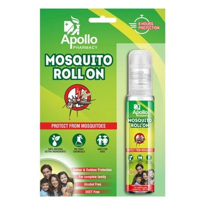 Apollo Pharmacy Mosquito Roll On, 8 ml, Pack of 1