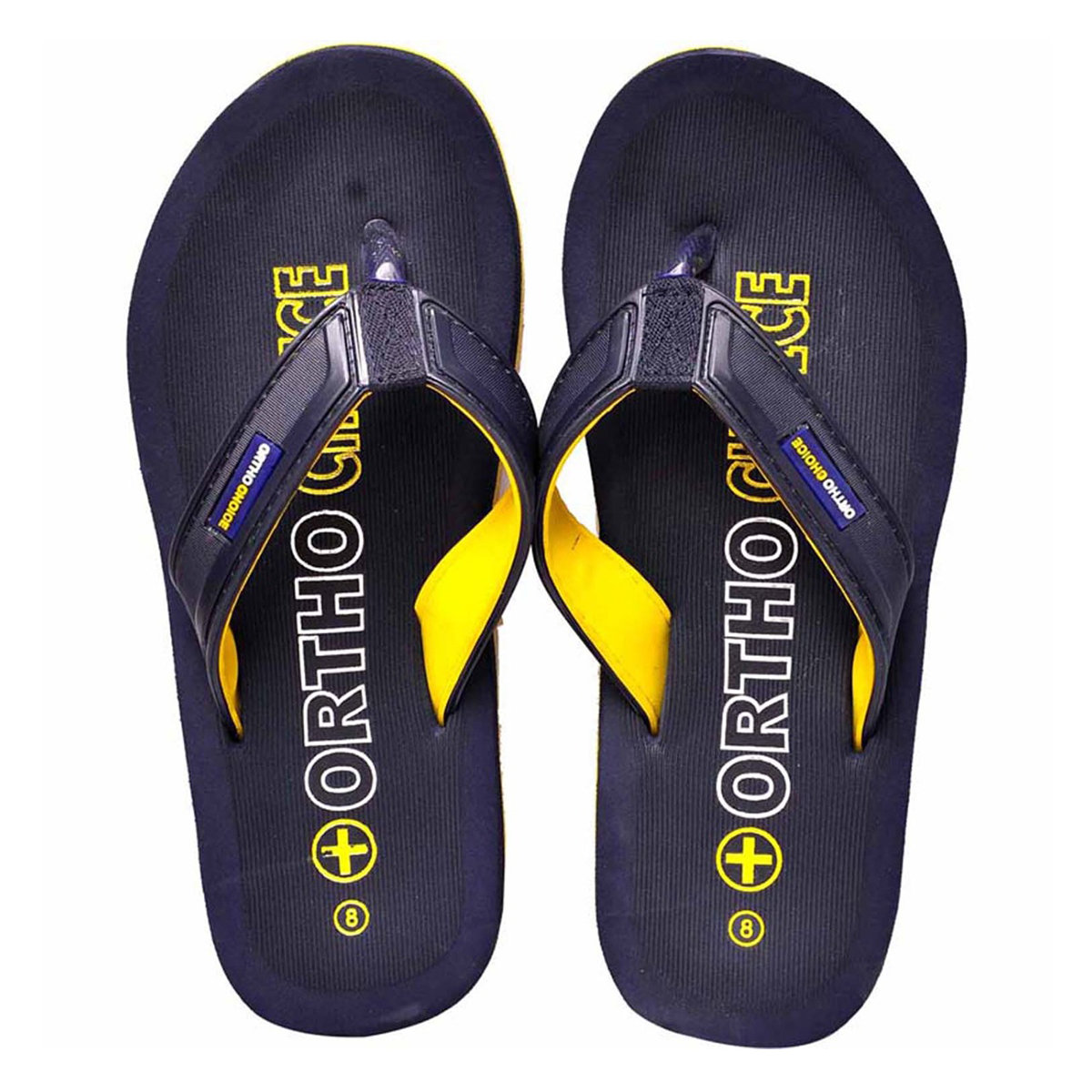 Apollo Pharmacy Ortho Choice Men Health Slippers Size 8, 1 Pair, Pack of 1 Apollo Pharmacy Ortho Choice Men Health Slippers Size 8, 1 Pair, Pack of 1