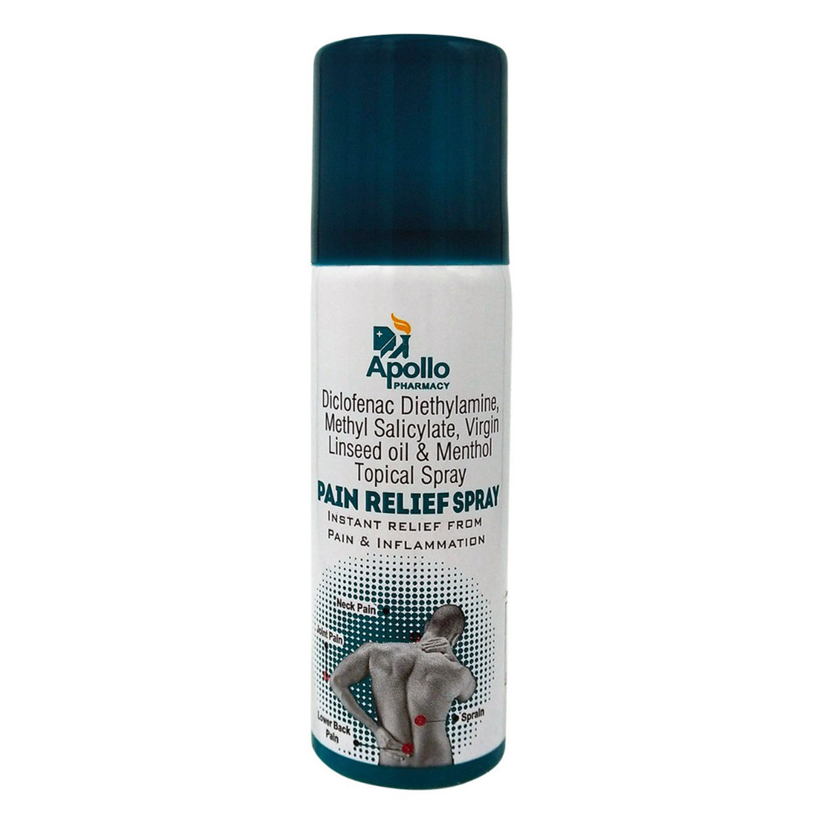 Buy Apollo Pharmacy Pain Relief Spray, 50 ml Online