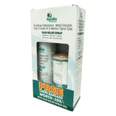 Apollo Pharmacy Pain Relief Spray with Free Crepe Bandage, 60 gm, Pack of 1