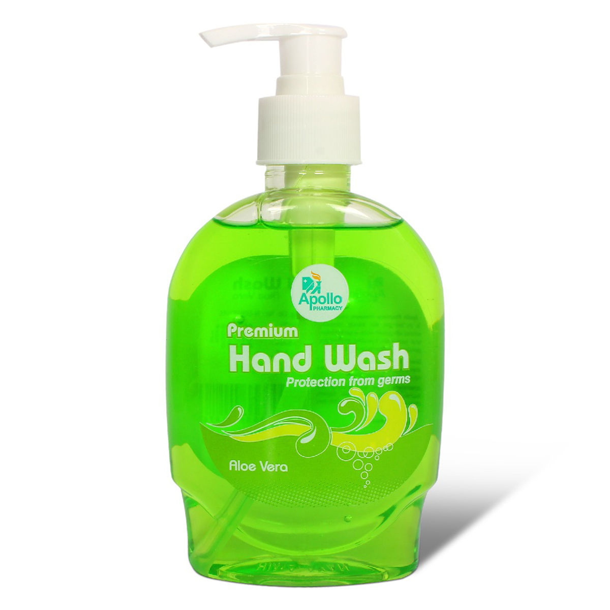 Apollo Pharmacy Premium Aloe Vera Handwash, 500 ml (2x250 ml), Pack of 2 S