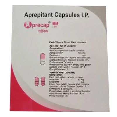 Aprecap 125/80 Capsule Kit 3's, Pack of 1 Capsule