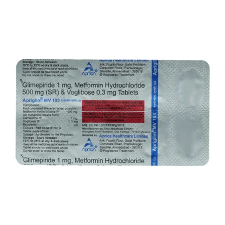 Apriglim-MV 103 Tablet 10's