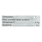 Apriglim-4Mg Tablet 15'S, Pack of 15 TabletS