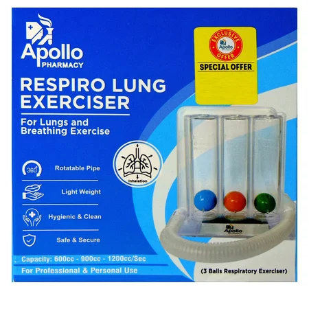 Apollo Pharmacy Respiro Lung Exerciser, 1 Count