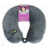Apollo Pharmacy Travel Neck Pillow with Massager, 1 Count, Pack of 1