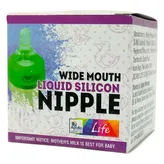 Apollo Life Wide Mouth Liquid Silicone Nipple, 1 Count, Pack of 1