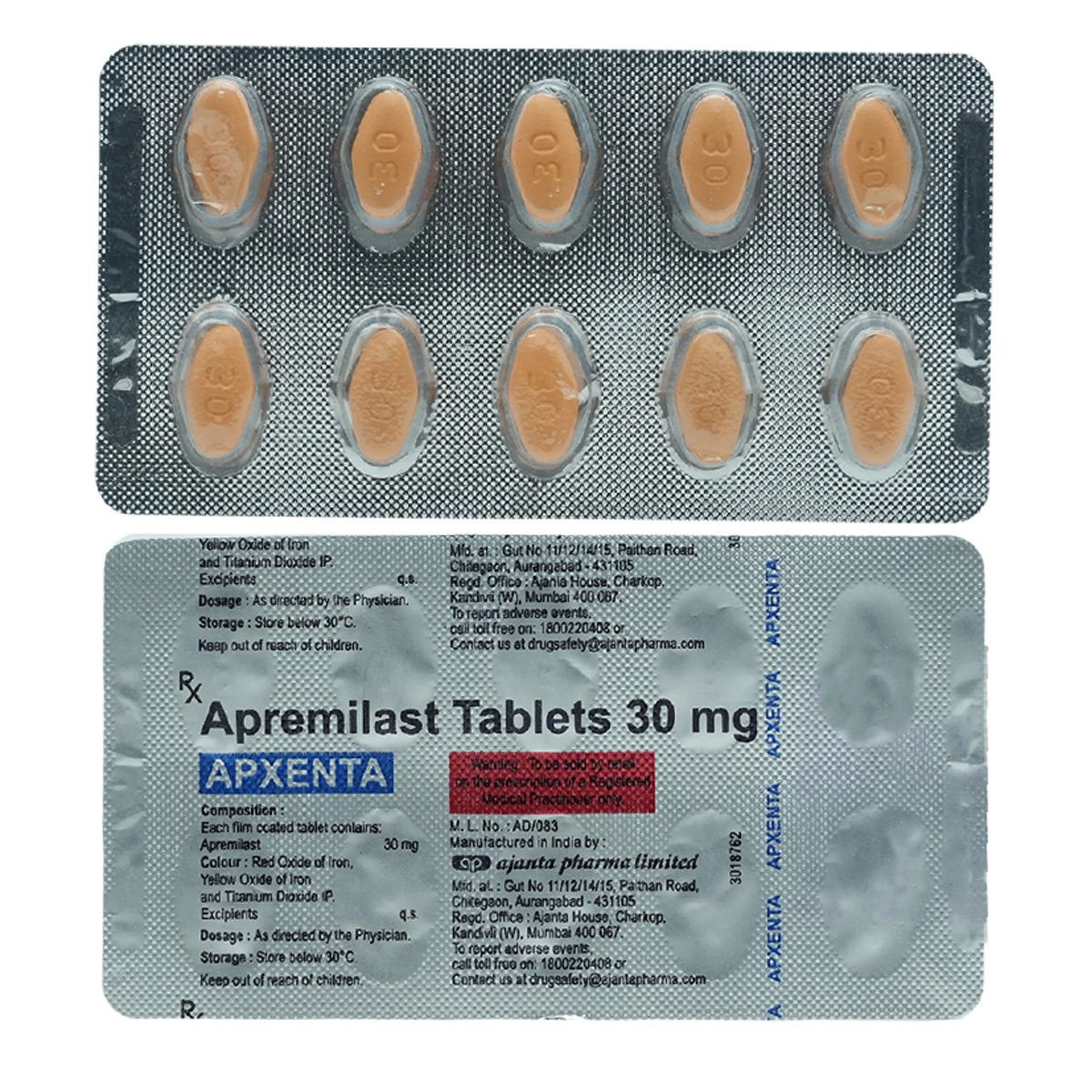 Apxenta Tablet 10's, Pack of 10 TABLETS Apxenta Tablet 10's, Pack of 10 TABLETS